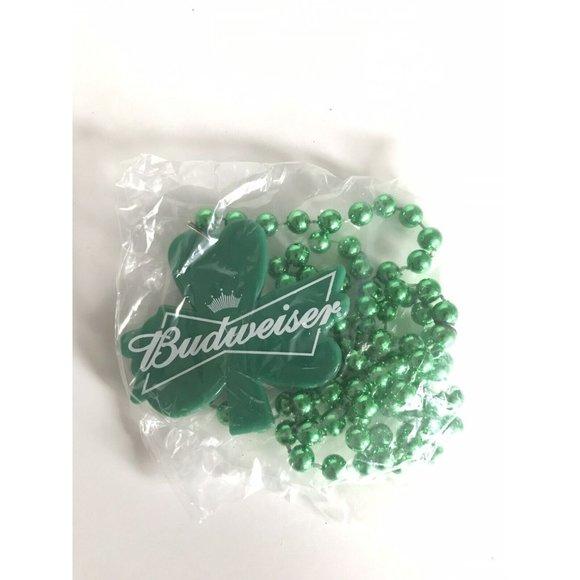 10 new in package liquor beer promo Mardi Gras style beads for St Patrick's Day - Picture 2 of 3